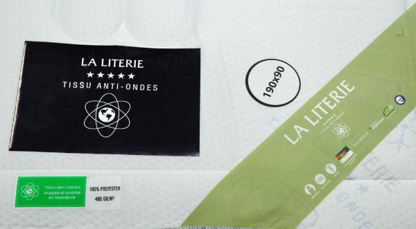 SUR MATELAS ANTI-ONDES CONNECTÉ À LA TERRE SPECIAL SOMMIERS ELECTRIQUES