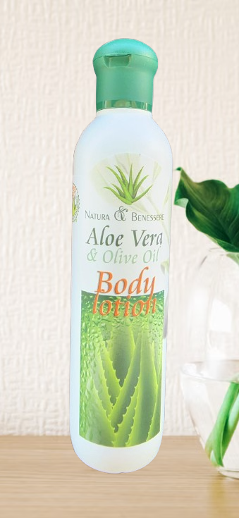 Body Lotion Aloe Vera & Huile d'Olive Bio | Lait Corps Hydratant Naturel