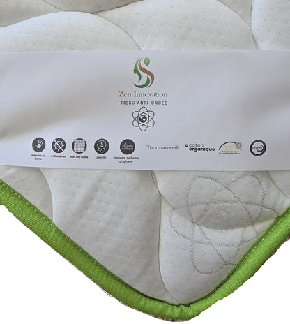 SUR MATELAS ANTI-ONDES CONNECTÉ À LA TERRE MODELE ZEN INNOVATON