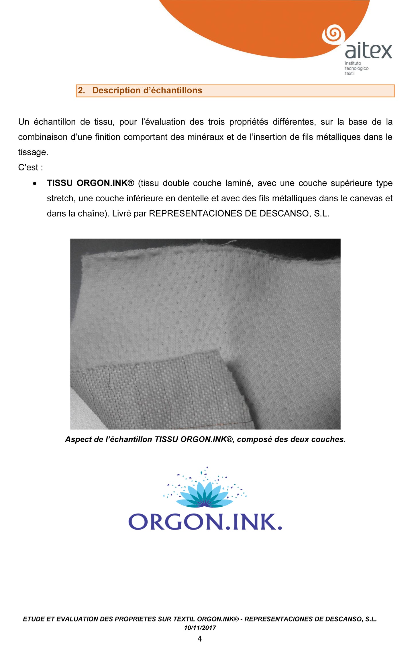 SUR MATELAS ANTI-ONDES CONNECTÉ À LA TERRE MODELE ZEN INNOVATON