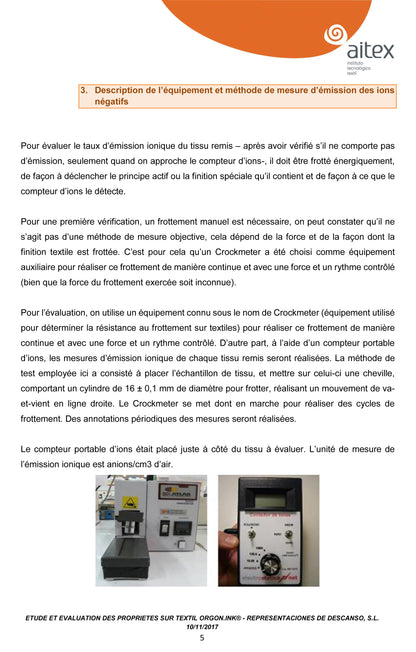 SUR MATELAS ANTI-ONDES CONNECTÉ À LA TERRE MODELE ZEN INNOVATON