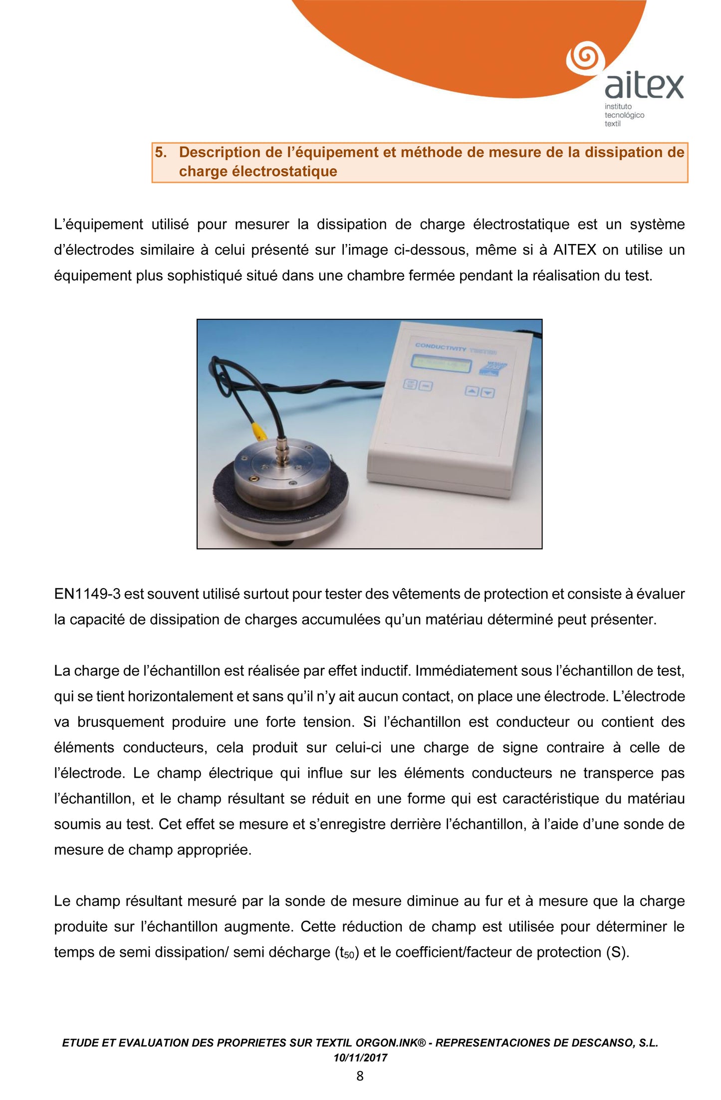 SUR MATELAS ANTI-ONDES CONNECTÉ À LA TERRE MODELE ZEN INNOVATON